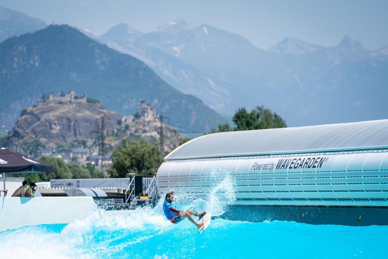 Alaia Lodge Crans-Montana Buitenkant foto